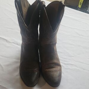 Ariat Tan Leather Western Boots